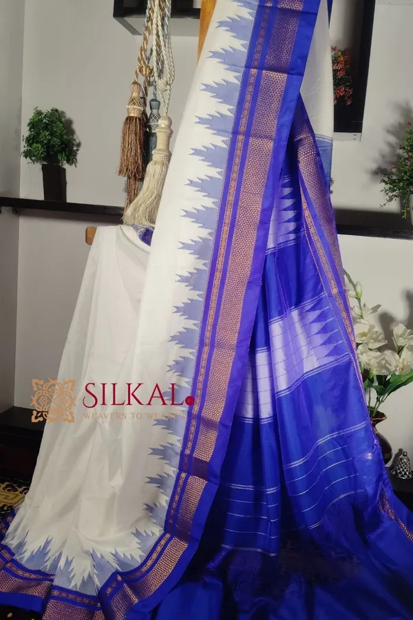 Ilkal_Cotton_Silk_Temple_Saree_Code-_SKL1787