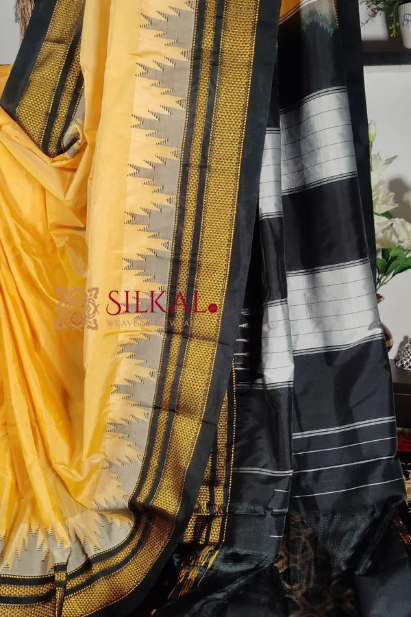 Ilkal_Cotton_Silk_Temple_Saree_Saree_Code-_SKL1481