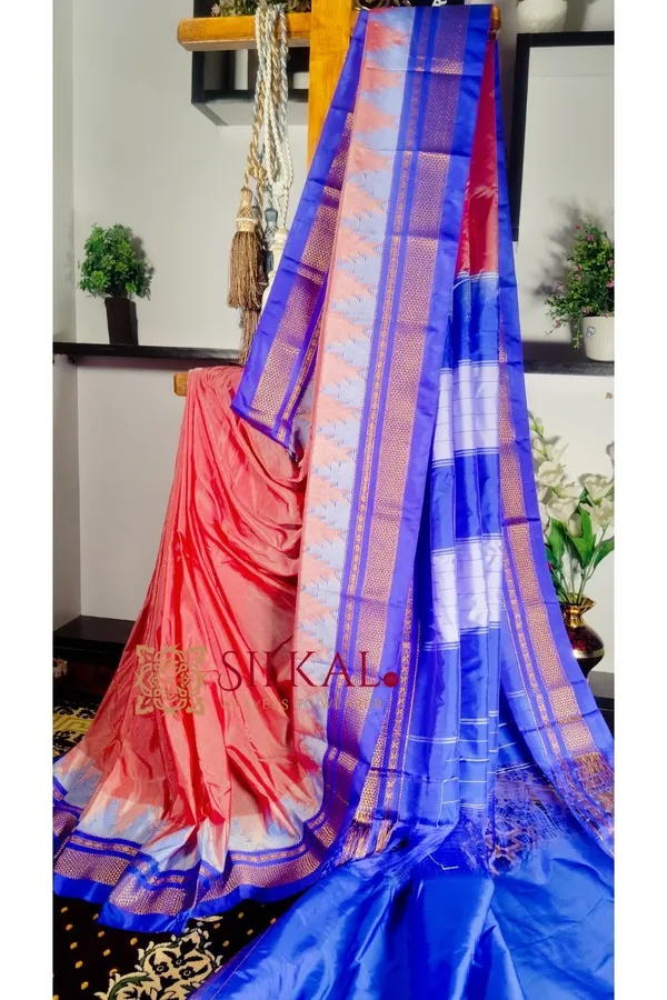 Ilkal_Cotton_Silk_Temple_Saree_Saree_Code-_SKL1316