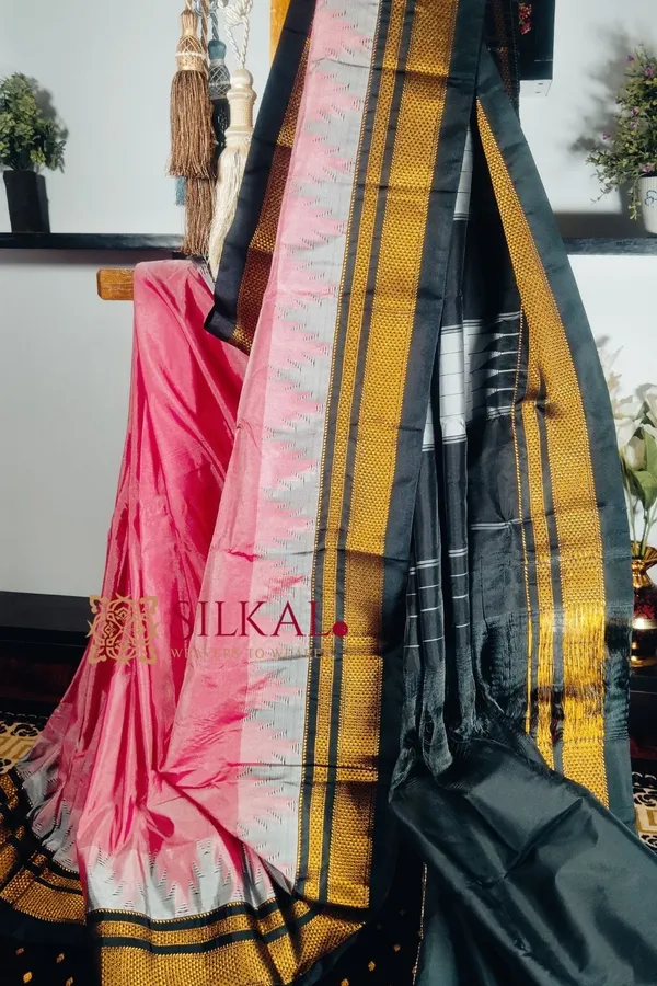 Ilkal_Cotton_Silk_Temple_Saree_Saree_Code-_SKL1480