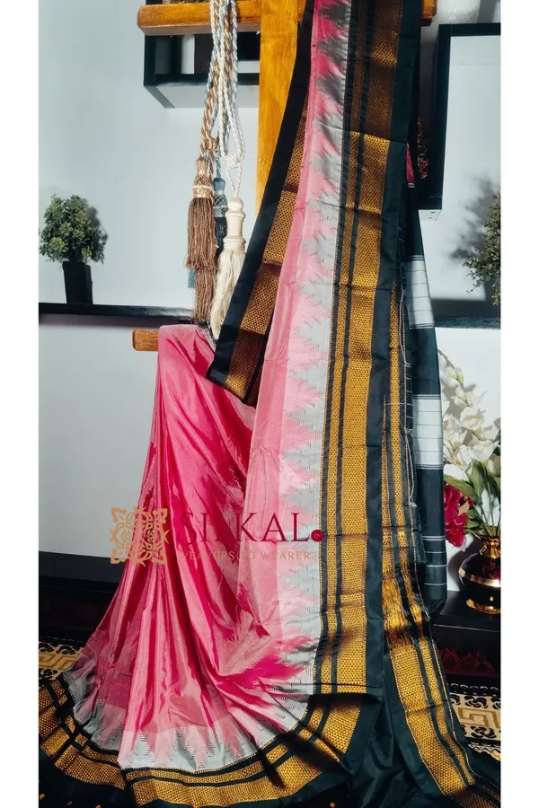 Ilkal_Cotton_Silk_Temple_Saree_Saree_Code-_SKL1480