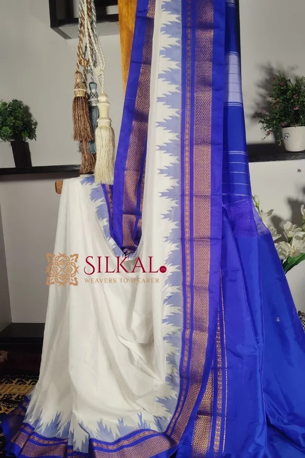 Ilkal_Cotton_Silk_Temple_Saree_Code-_SKL1787