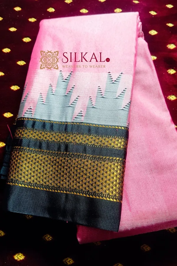 Ilkal_Cotton_Silk_Temple_Saree_Saree_Code-_SKL1480