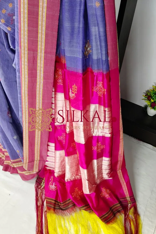 Ilkal__Handloom_Viscose_Gayatri_Kasuti_Saree_SKL03892