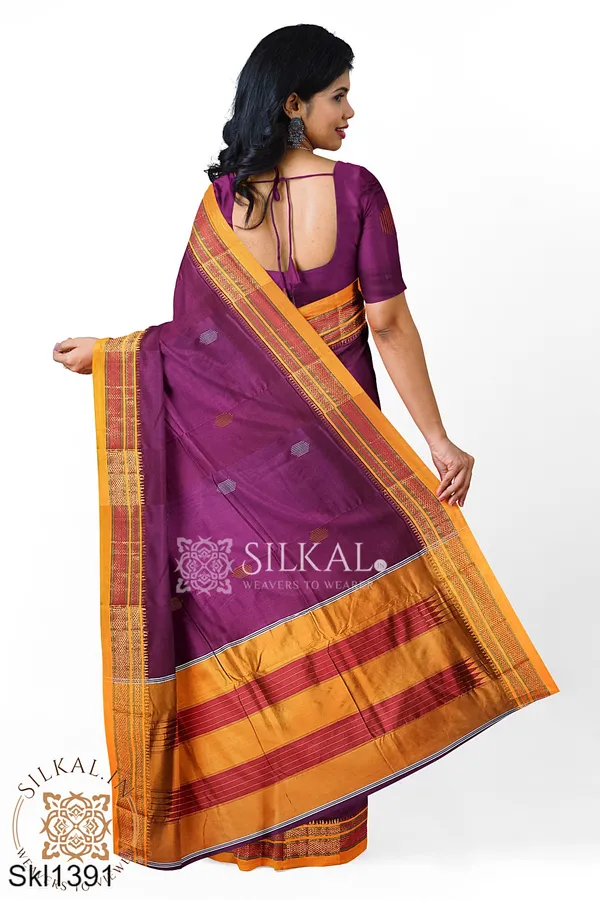 Ilkal__Mercerized_Sonamati_Cotton_Butta_Saree_SKL3052