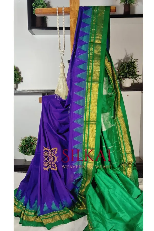 Ilkal_Temple_Cotton_Silk_Saree_Saree_Code-_SKL1503