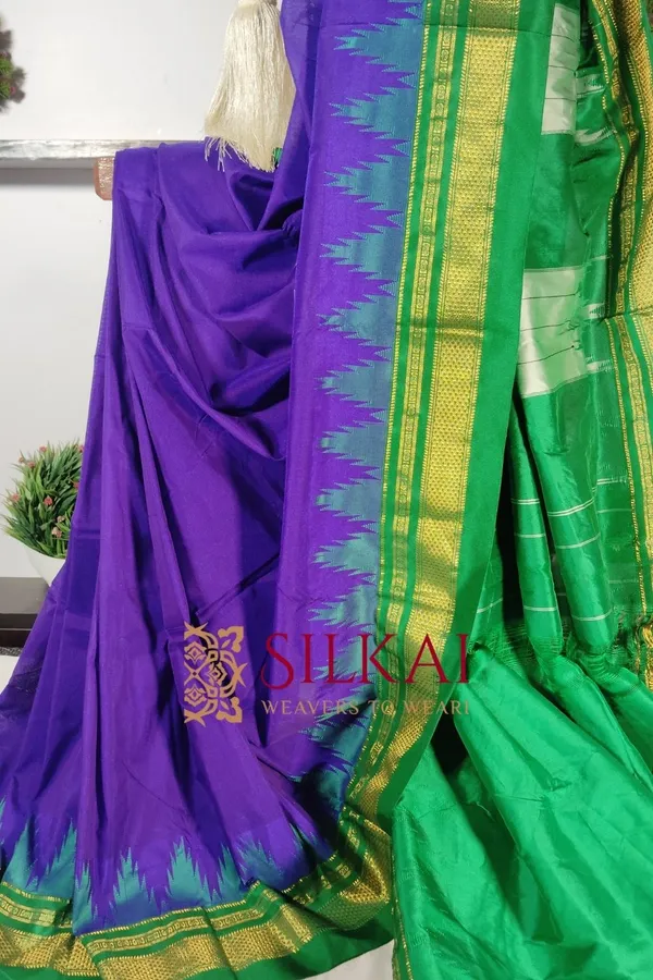 Ilkal_Temple_Cotton_Silk_Saree_Saree_Code-_SKL1503