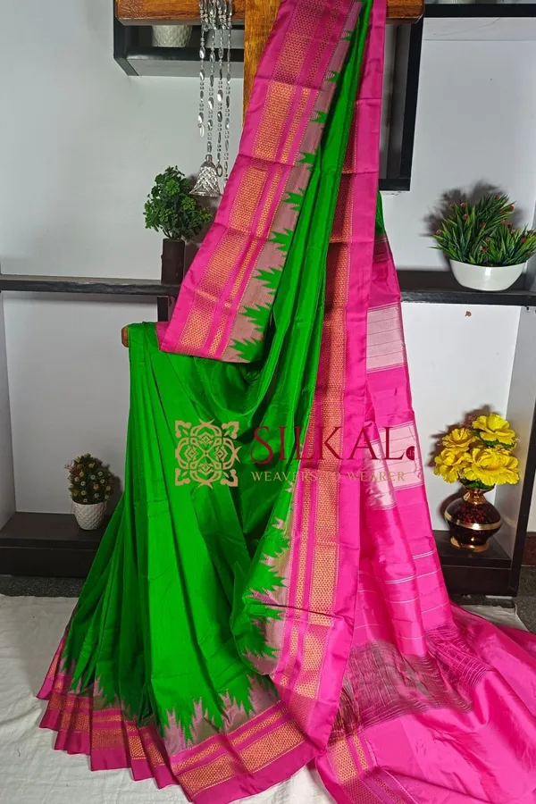 Ilkal_Temple_Saree_Saree_Code-_SKL1065
