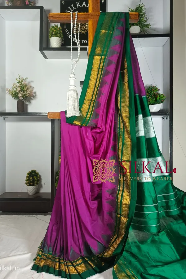 Ilkal_Temple_Saree_Code-_SKL1169
