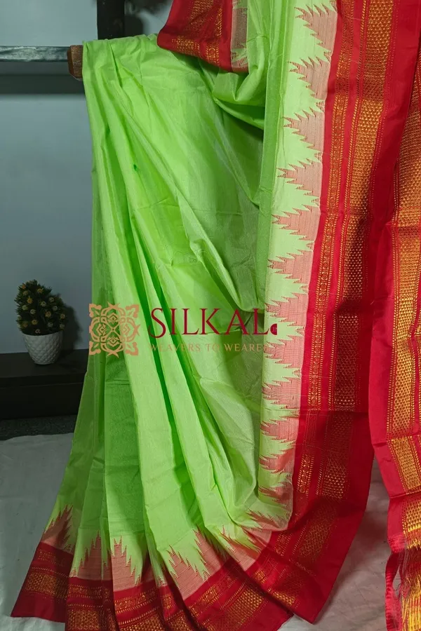 Ilkal_Temple_Saree_Saree_Code-_SKL1298