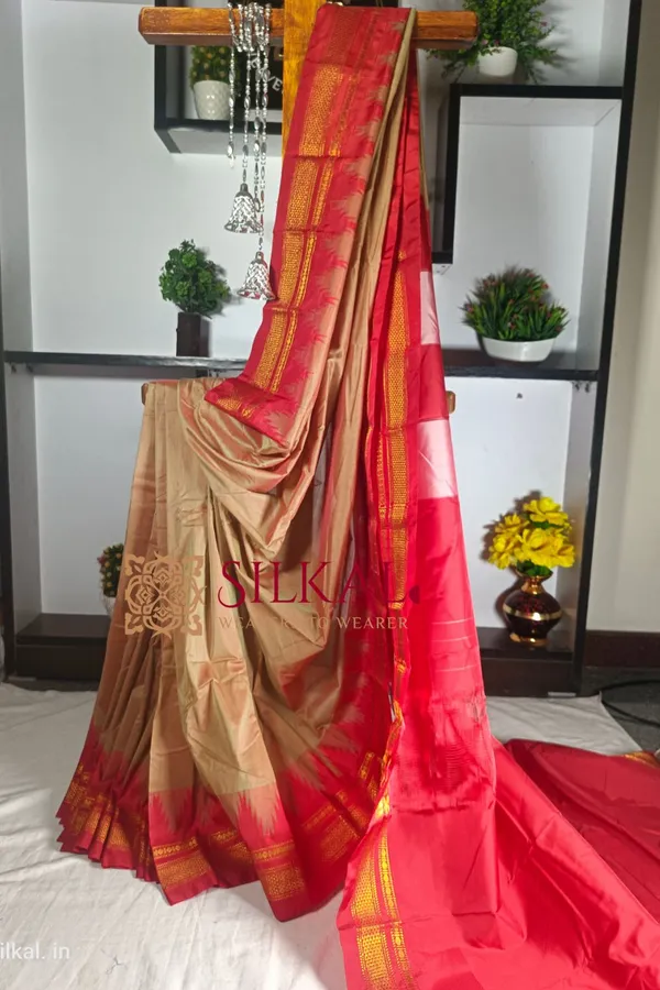 Ilkal_Temple_Saree_Code-_SKL1127