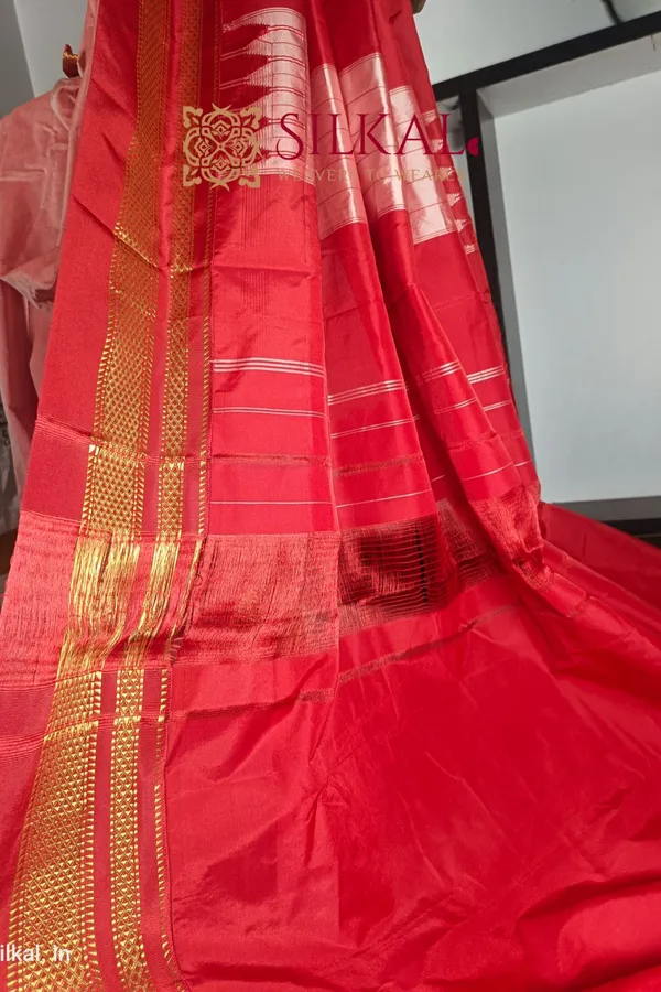 Ilkal_Temple_Saree_Code-_SKL1449