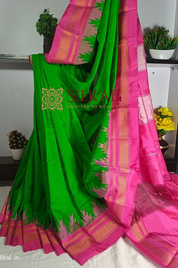 Ilkal_Temple_Saree_Saree_Code-_SKL1065