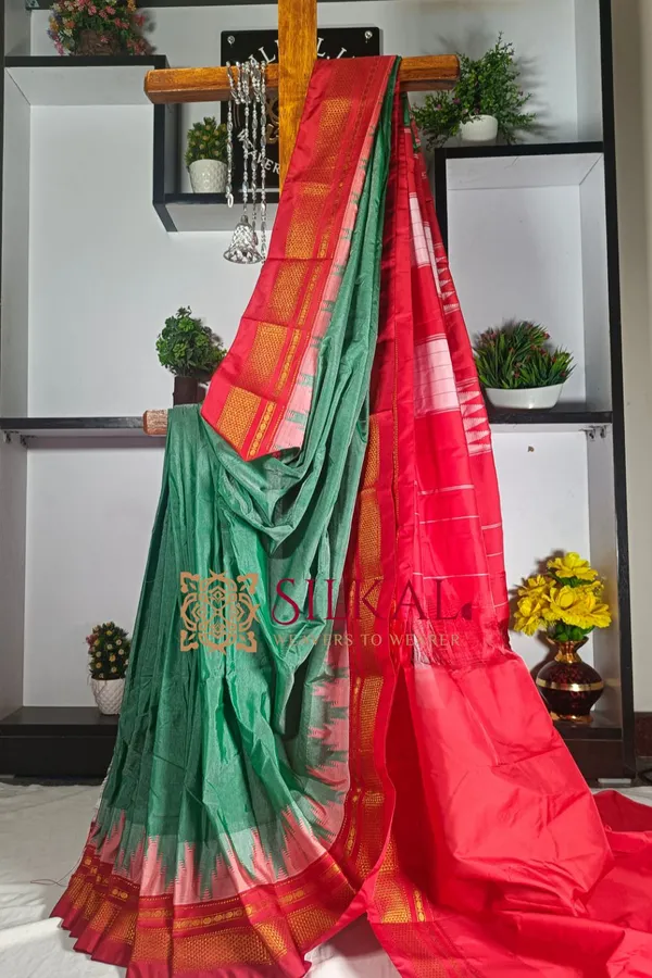 Ilkal_Temple_Saree_Saree_Code-_SKL1450