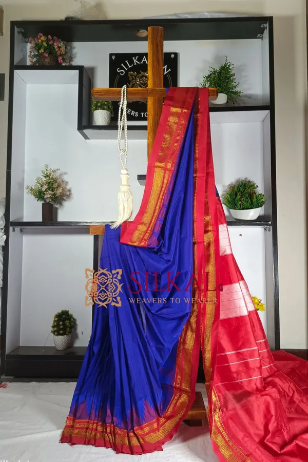 Ilkal_Temple_Saree_Code-_SKL1307