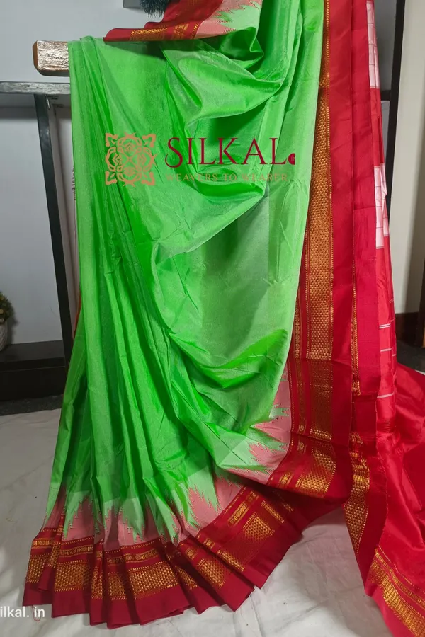 Ilkal_Temple_Saree_Code-_SKL1757