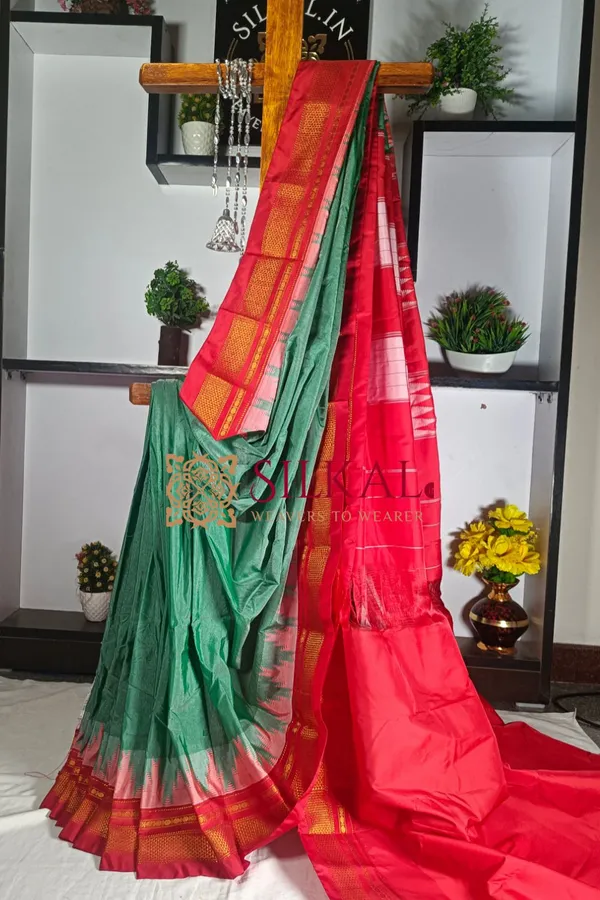 Ilkal_Temple_Saree_Saree_Code-_SKL1450