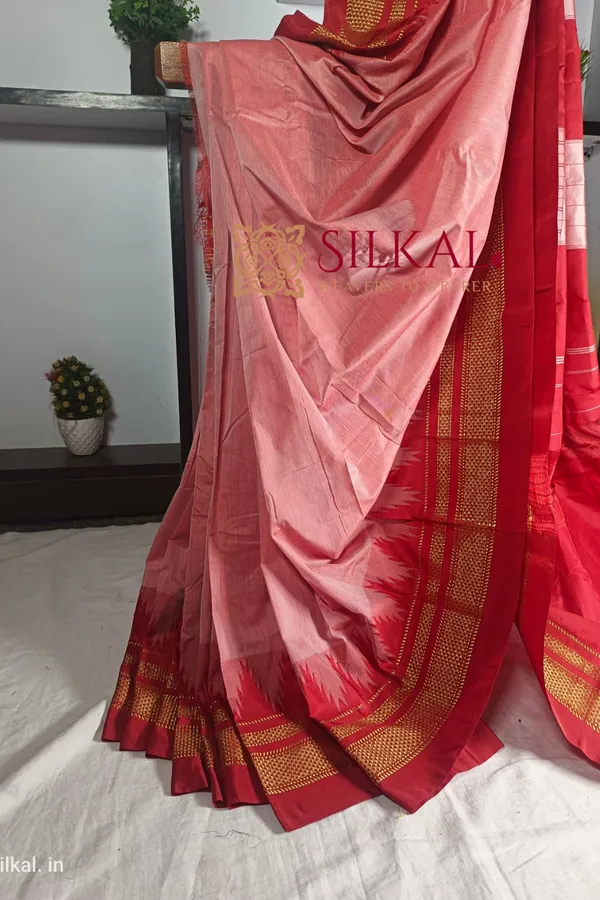 Ilkal_Temple_Saree_Code-_SKL1449