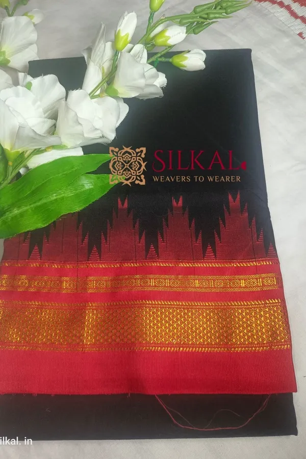 Ilkal_Temple_Saree_Code-_SKL1308