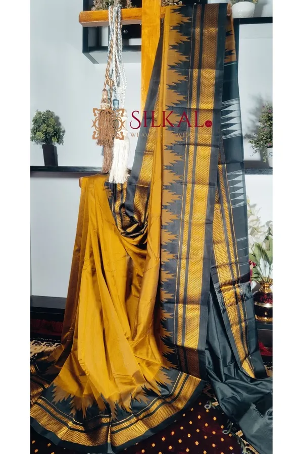 Ilkal_Temple_Cotton_Silk_Saree_Saree_Code-_SKL1098