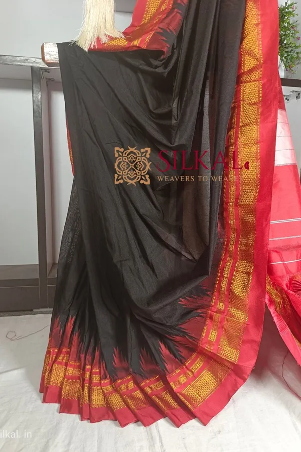 Ilkal_Temple_Saree_Code-_SKL1308