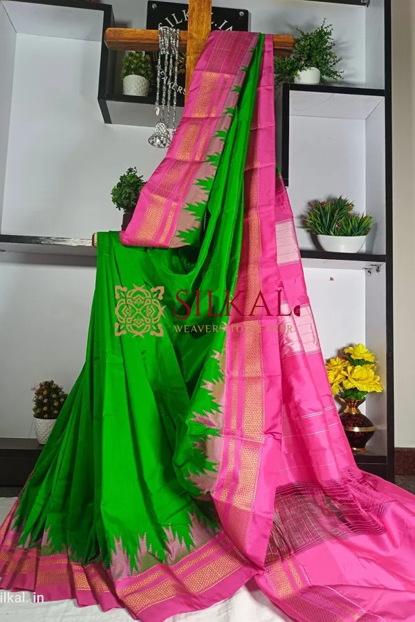Ilkal_Temple_Saree_Saree_Code-_SKL1065