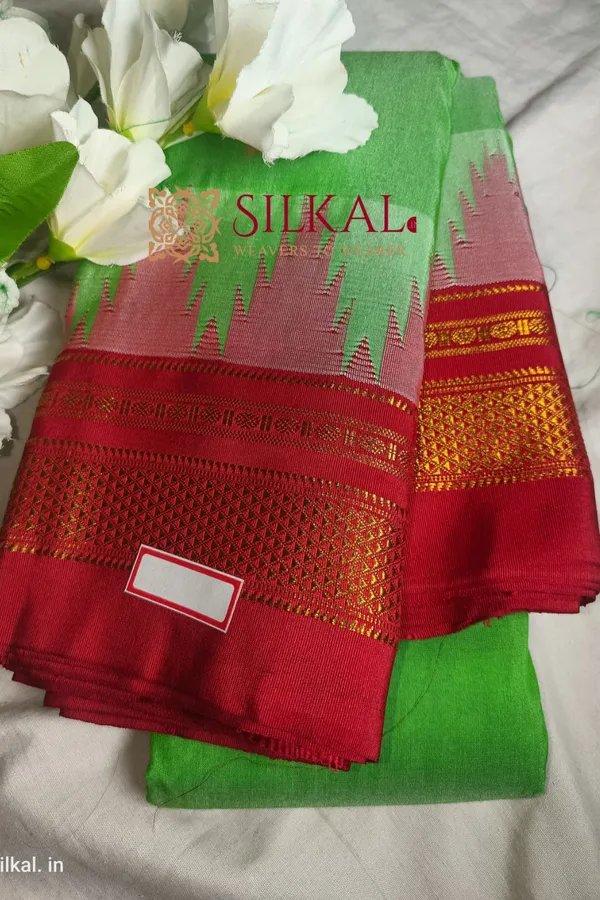 Ilkal_Temple_Saree_Code-_SKL1757