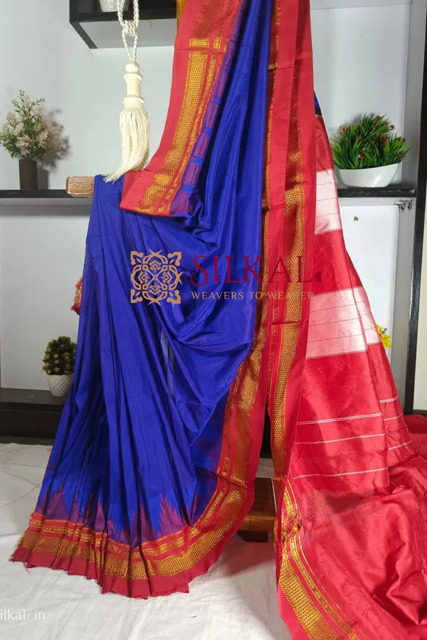Ilkal_Temple_Saree_Code-_SKL1307