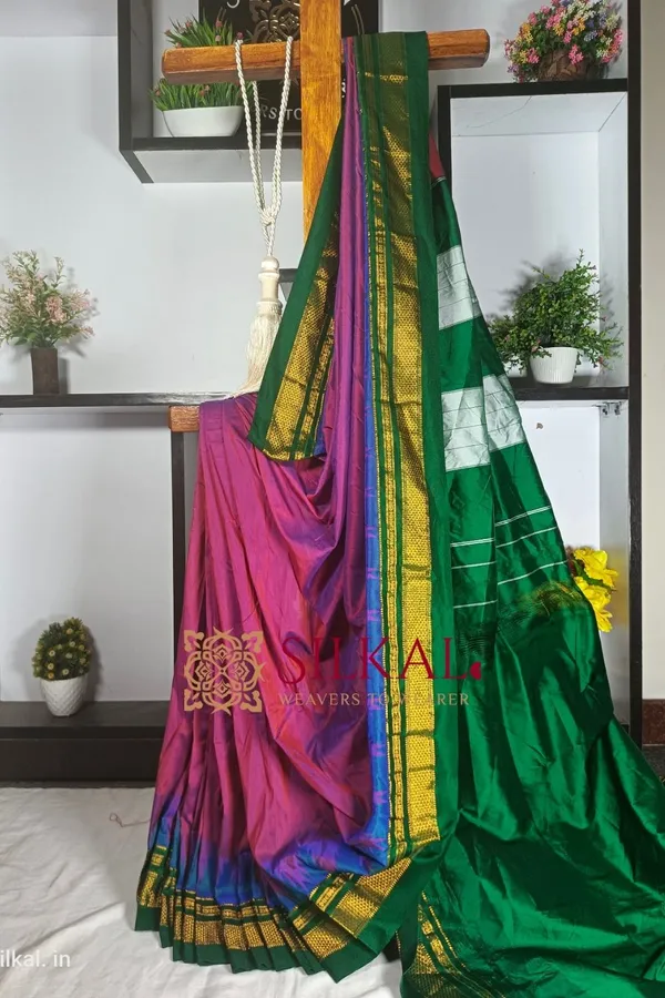 Ilkal_Temple_Saree_Code-_SKL1147