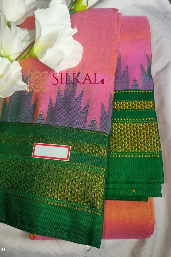 Ilkal_Temple_Saree_Code-_SKL1459