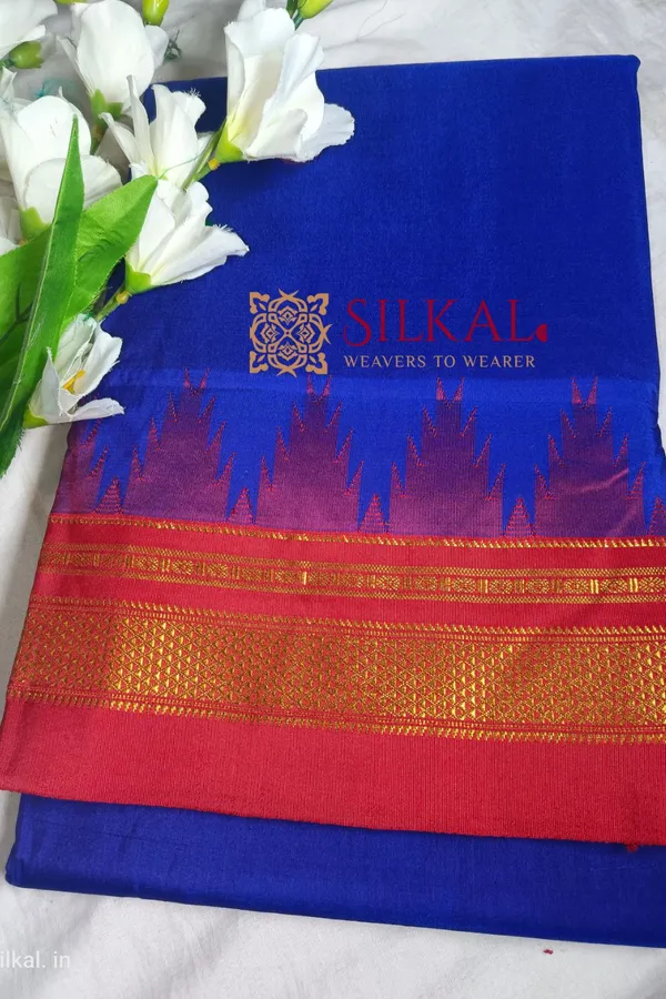 Ilkal_Temple_Saree_Code-_SKL1307