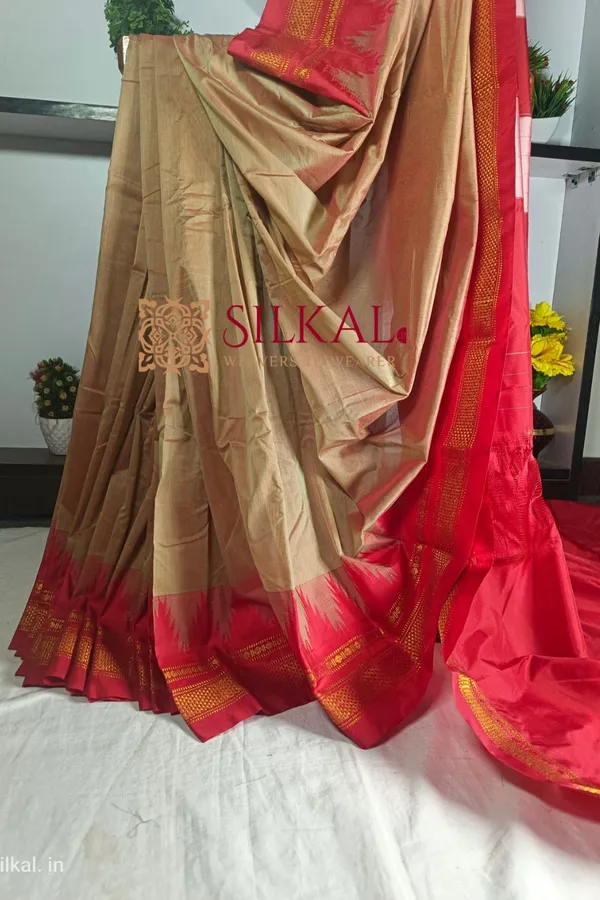 Ilkal_Temple_Saree_Code-_SKL1127