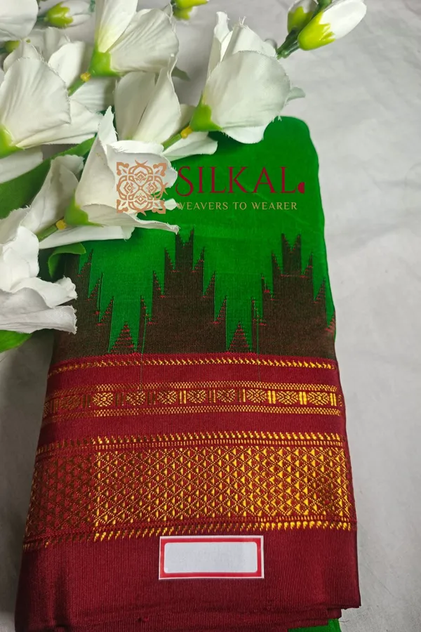 Ilkal_Temple_Saree_Code-_SKL1145