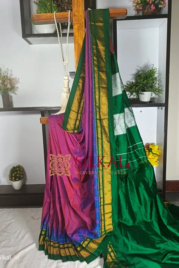 Ilkal_Temple_Saree_Code-_SKL1147