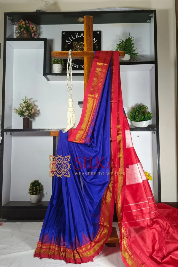 Ilkal_Temple_Saree_Code-_SKL1307