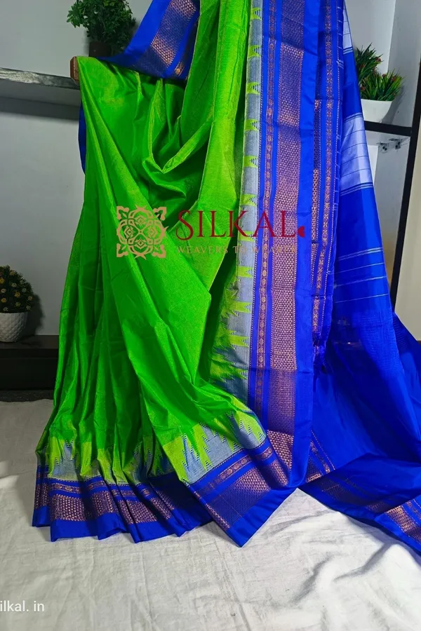 Ilkal_Temple_Saree_Code-_SKL1055
