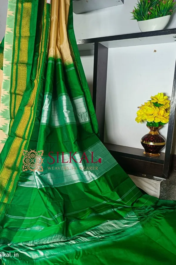 Ilkal_Temple_Saree_Code-_SKL1748