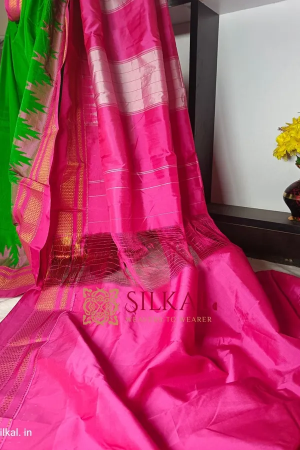 Ilkal_Temple_Saree_Saree_Code-_SKL1065
