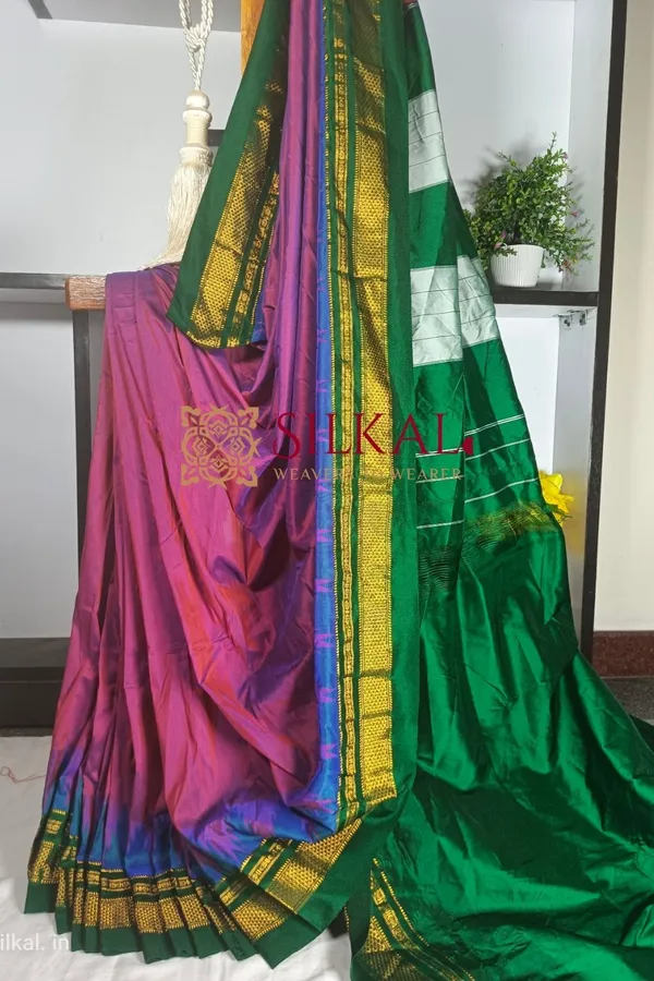 Ilkal_Temple_Saree_Code-_SKL1147