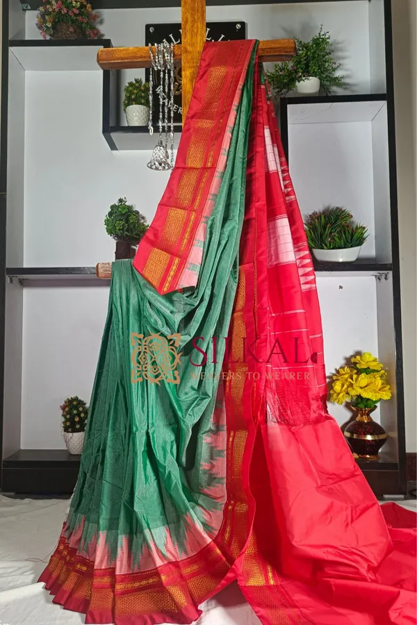 Ilkal_Temple_Saree_Saree_Code-_SKL1450
