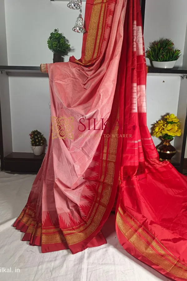 Ilkal_Temple_Saree_Code-_SKL1449