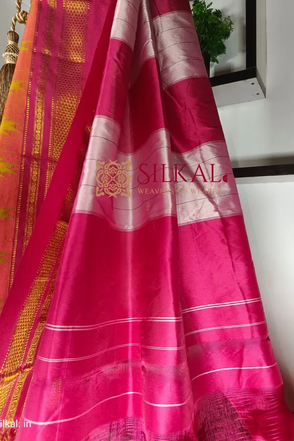 Ilkal_Cotton_Silk_Temple_Saree_Saree_Code-_SKL1033
