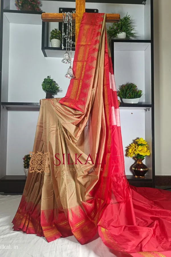 Ilkal_Temple_Saree_Code-_SKL1127