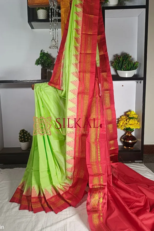 Ilkal_Temple_Saree_Saree_Code-_SKL1298