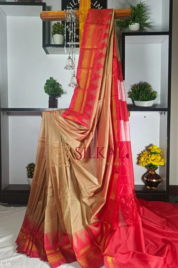 Ilkal_Temple_Saree_Code-_SKL1127
