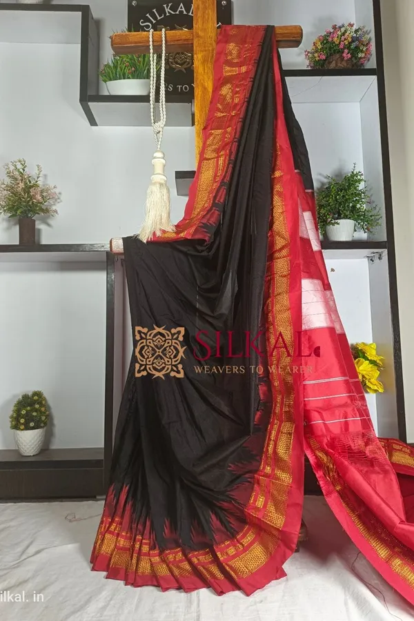 Ilkal_Temple_Saree_Code-_SKL1308