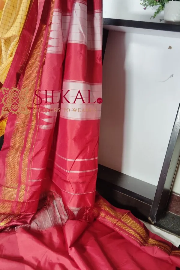 Ilkal_Chaduranga_saree_SKL2006