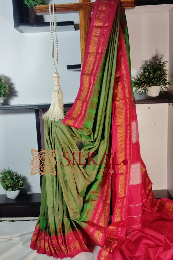 Ilkal_Chaduranga_saree_SKL2007