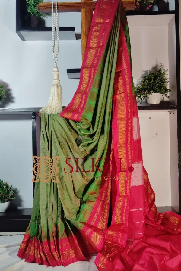 Ilkal_Chaduranga_saree_SKL2007