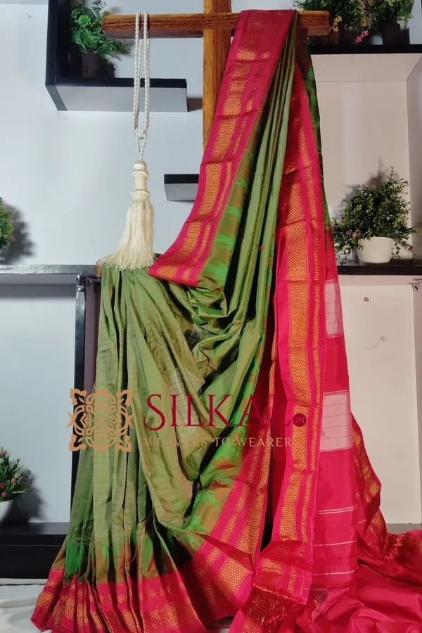 Ilkal_Chaduranga_saree_SKL2007